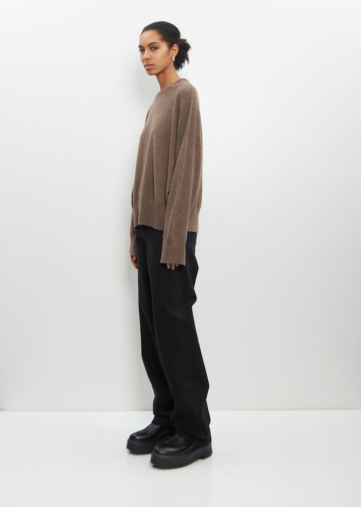 Cashmere Anaa Sweater — Wood