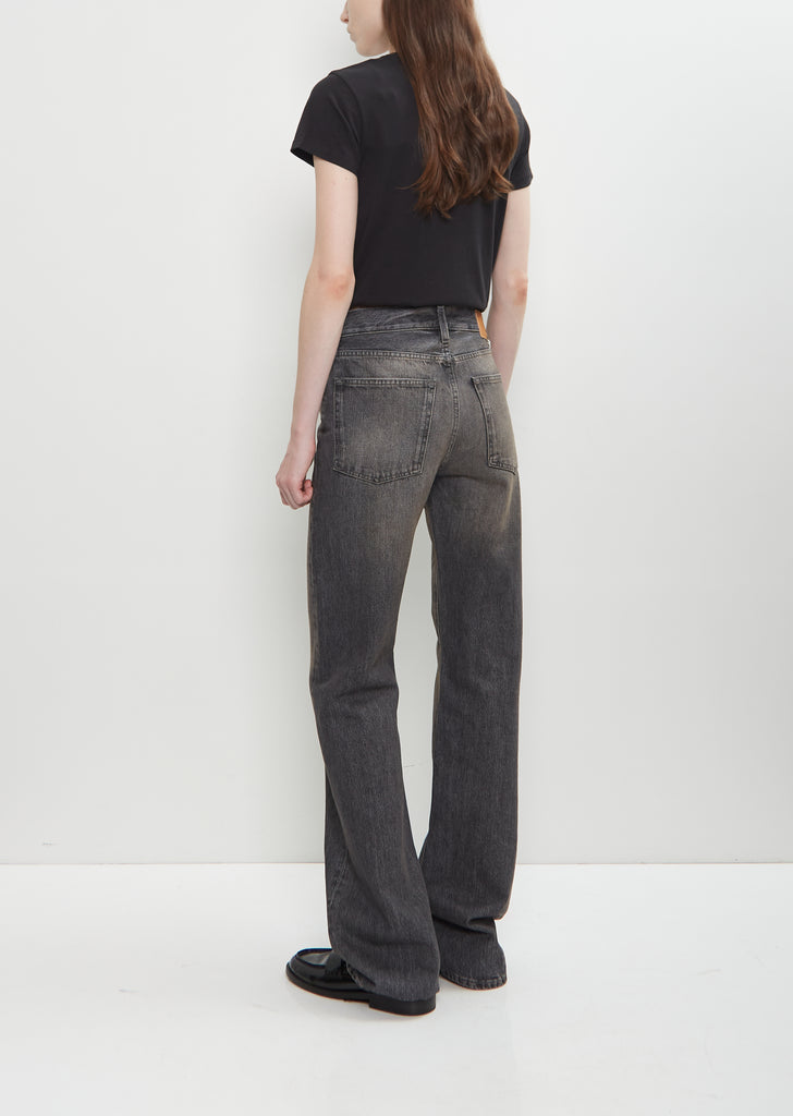 Cotton Denim Bootcut Jean