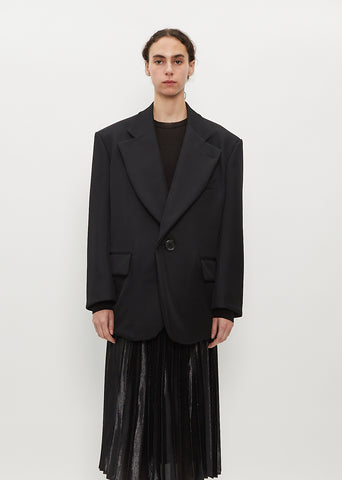 Poly Canvas Blazer