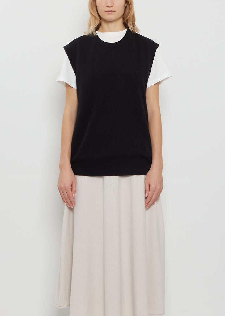 n°455 Bos Cashmere Top — Raven