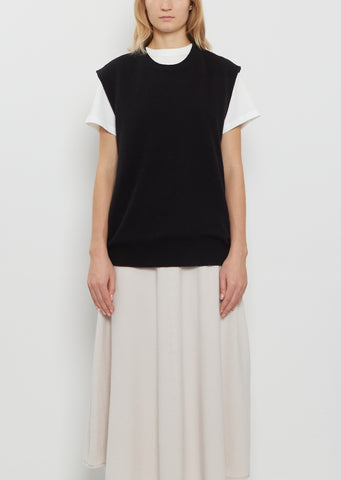 n°455 Bos Cashmere Top — Raven