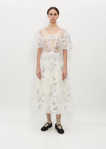 Puff Sleeve TuTu Dress