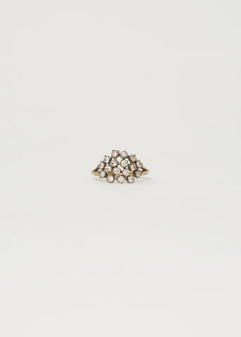 VSL Tsubu Ring Cluster — Yellow Gold