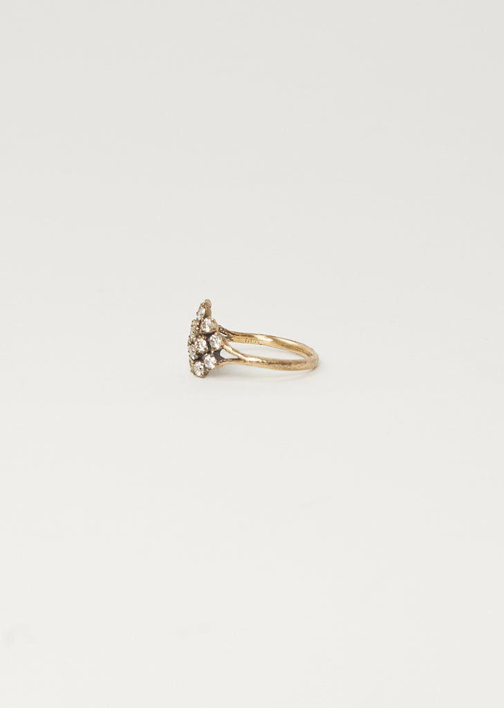 VSL Tsubu Ring Cluster — Yellow Gold