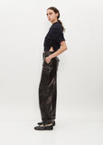 Leather Workwear Trousers