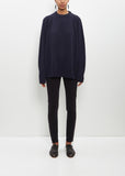 Cashmere Sibem Top — Dark Navy