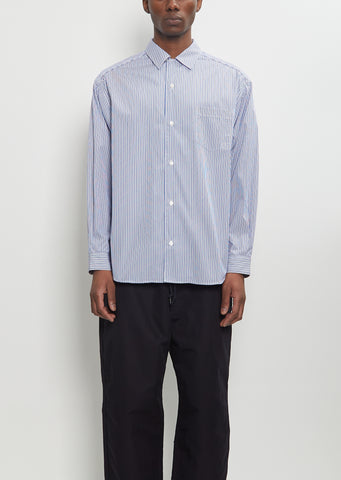 Multi Stripe Button Up Shirt