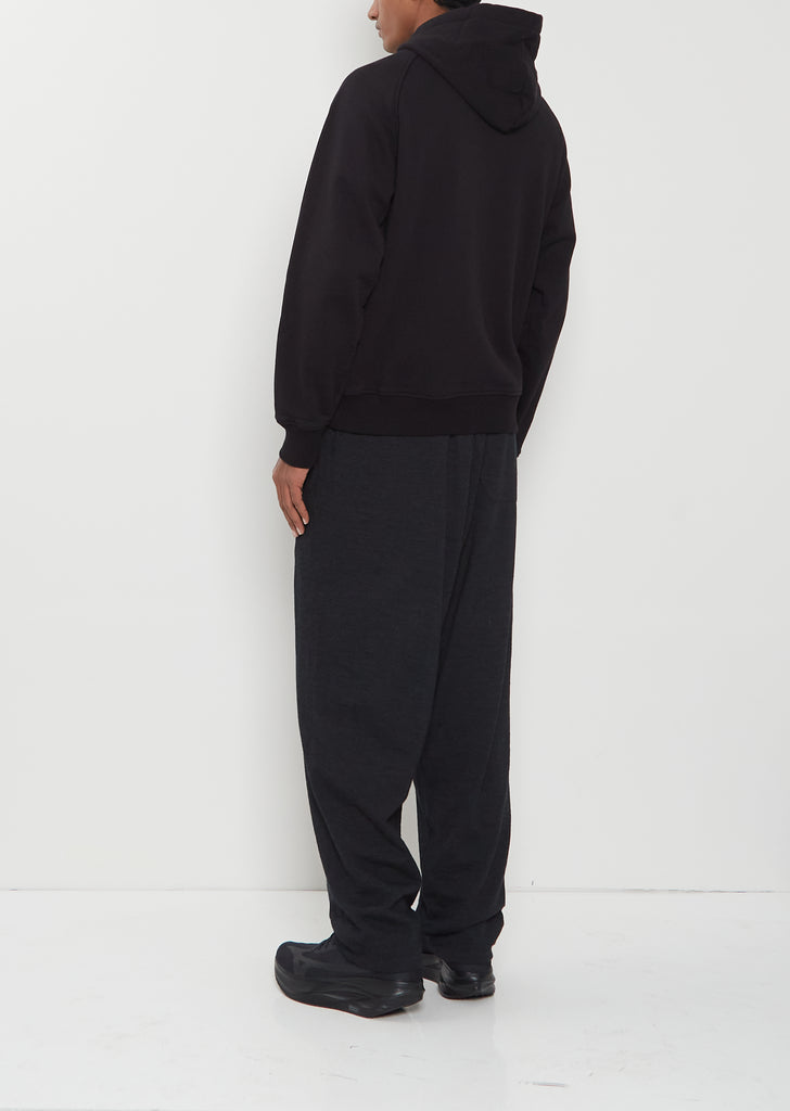 Cotton Fleece Zip Parka