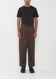 Release Buckle Belt Cotton Pants