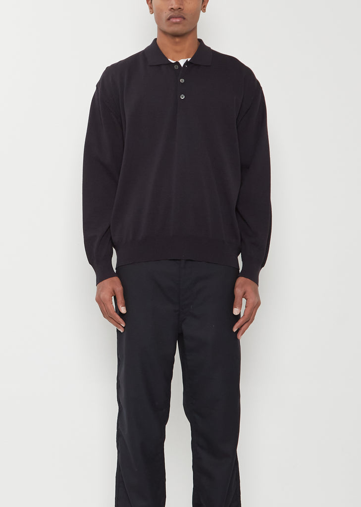 Wool Polo Shirt