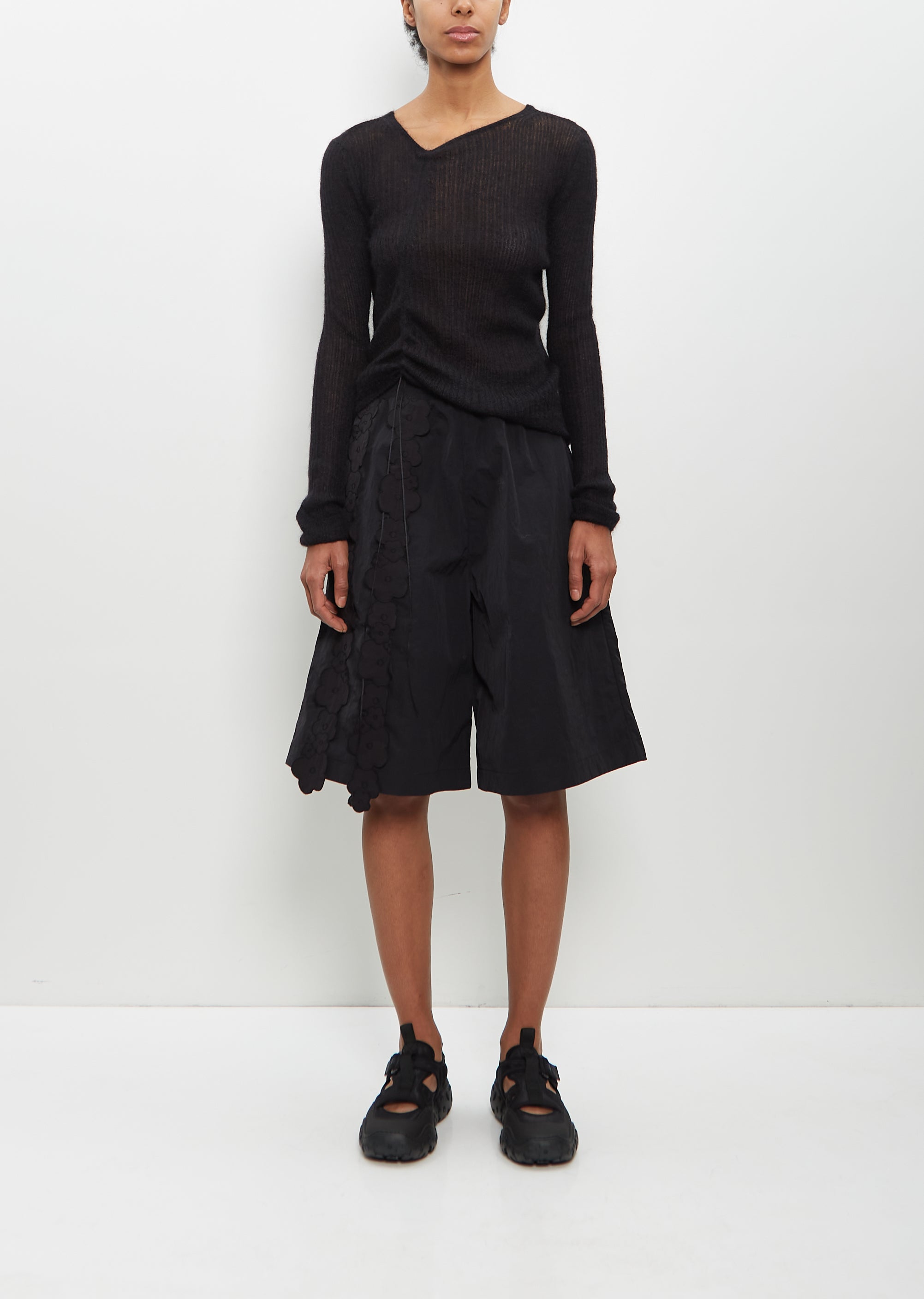 Cecilie Bahnsen エンジェルショーツ Cecilie Bahnsen Angel Flower Shorts Black – Neighbour