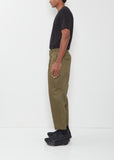 Pleated Cotton Pants