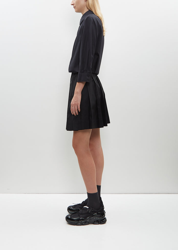 Mini Pleated Elasticated Waist Kilt Skirt