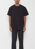 Cotton T-Shirt  — Black