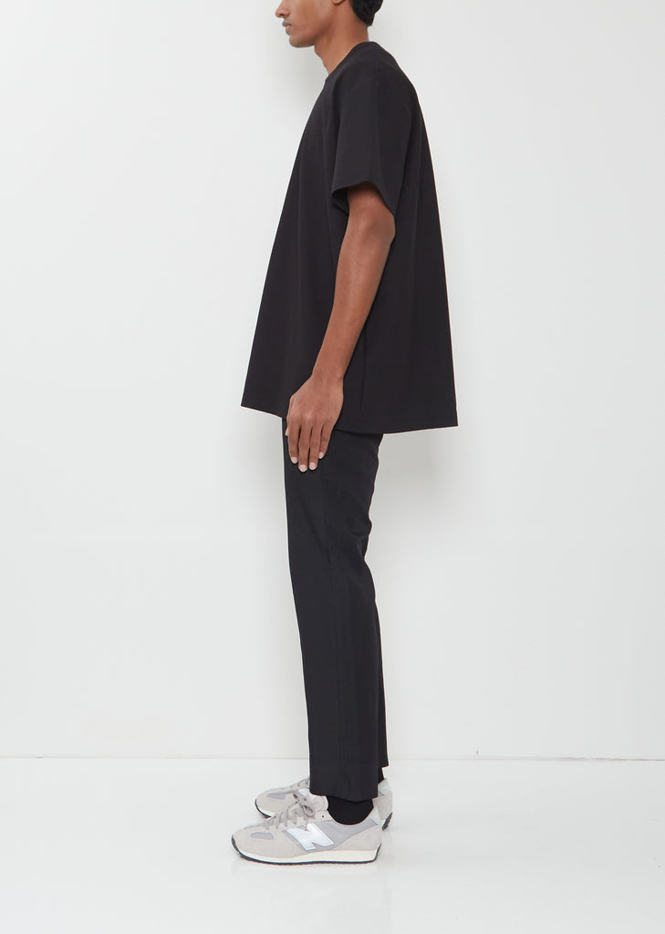 Cotton T-Shirt  — Black