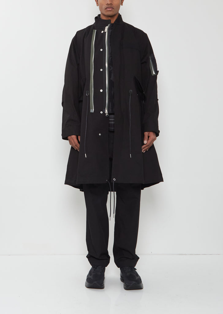 Rip Stop Cotton Blend Coat