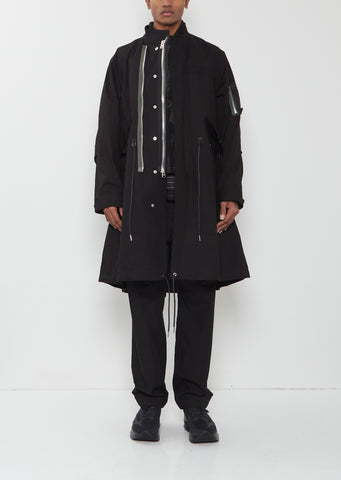 Rip Stop Cotton Blend Coat