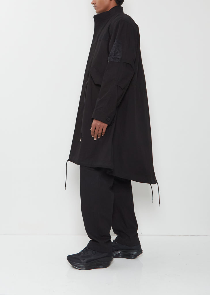 Rip Stop Cotton Blend Coat