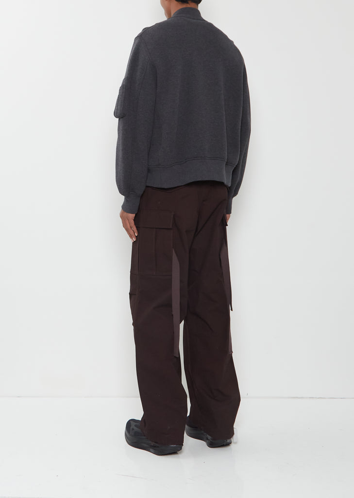 Sponge Cotton Blend Sweatshirt