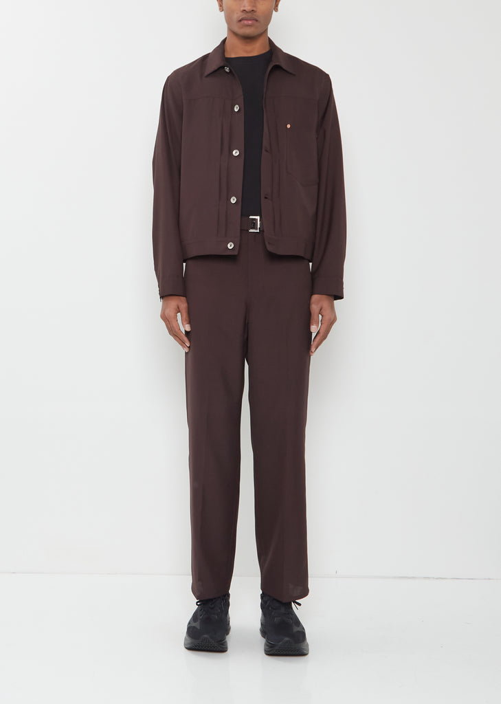 Suiting Wool Blend Pants