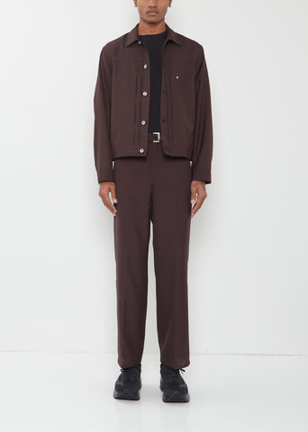 Suiting Wool Blend Pants