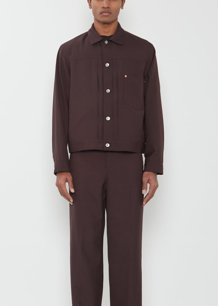 Suiting Wool Blend Jacket