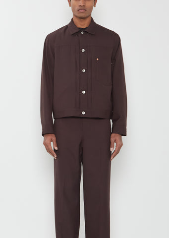 Suiting Wool Blend Jacket