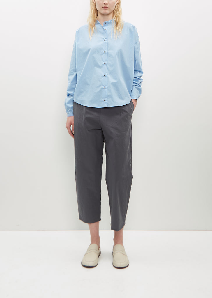 Cotton Cropped Tapered Pullon Pants