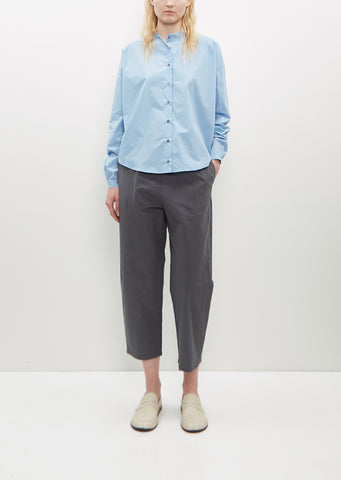 Cotton Cropped Tapered Pullon Pants