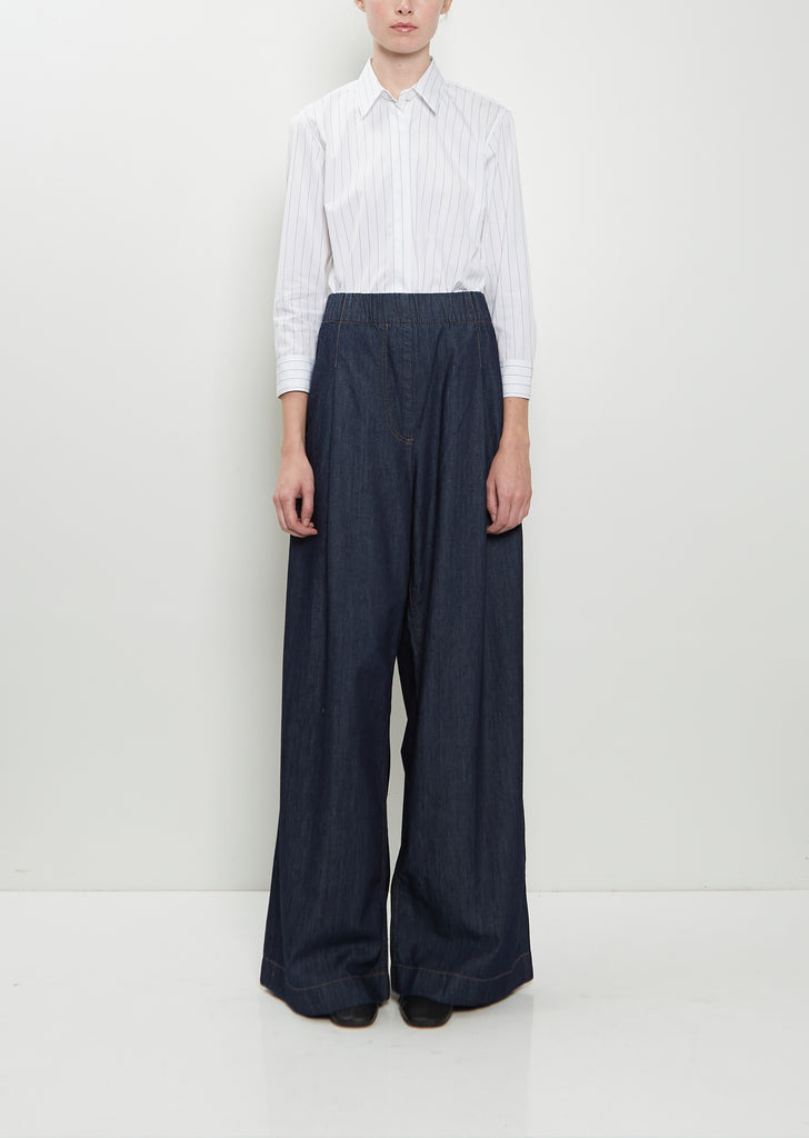Pila Cotton Denim Pants