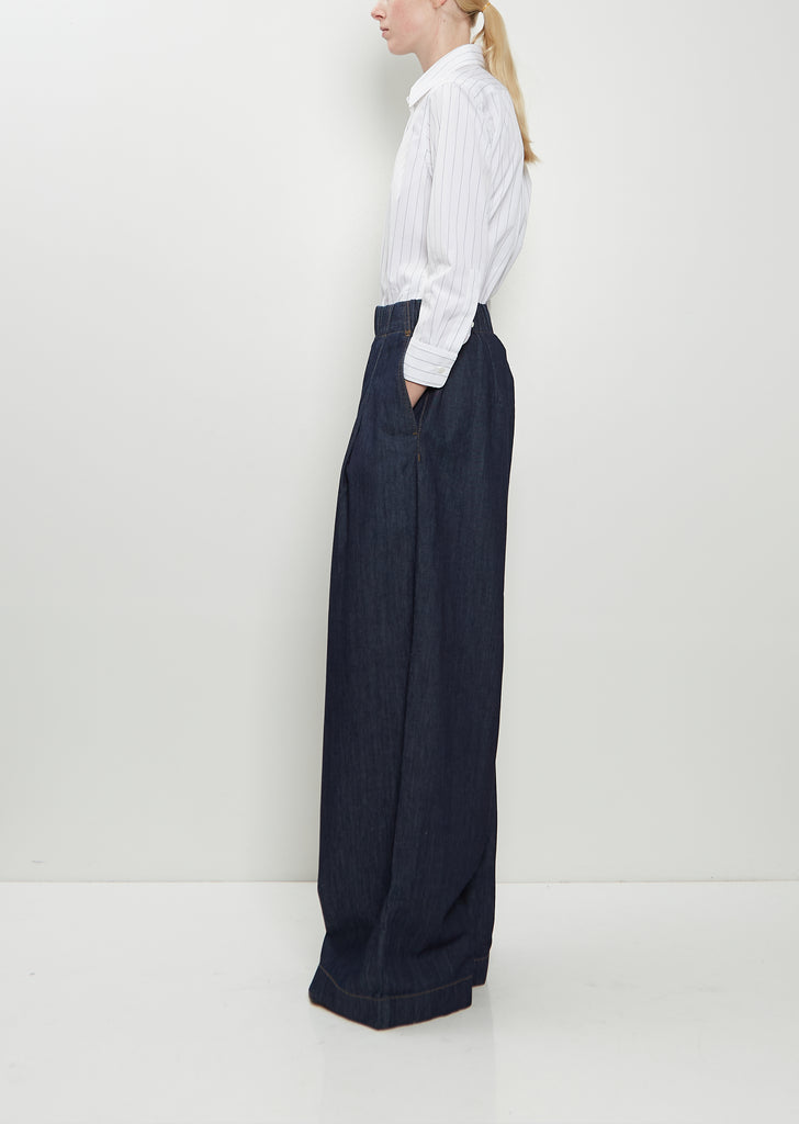 Pila Cotton Denim Pants