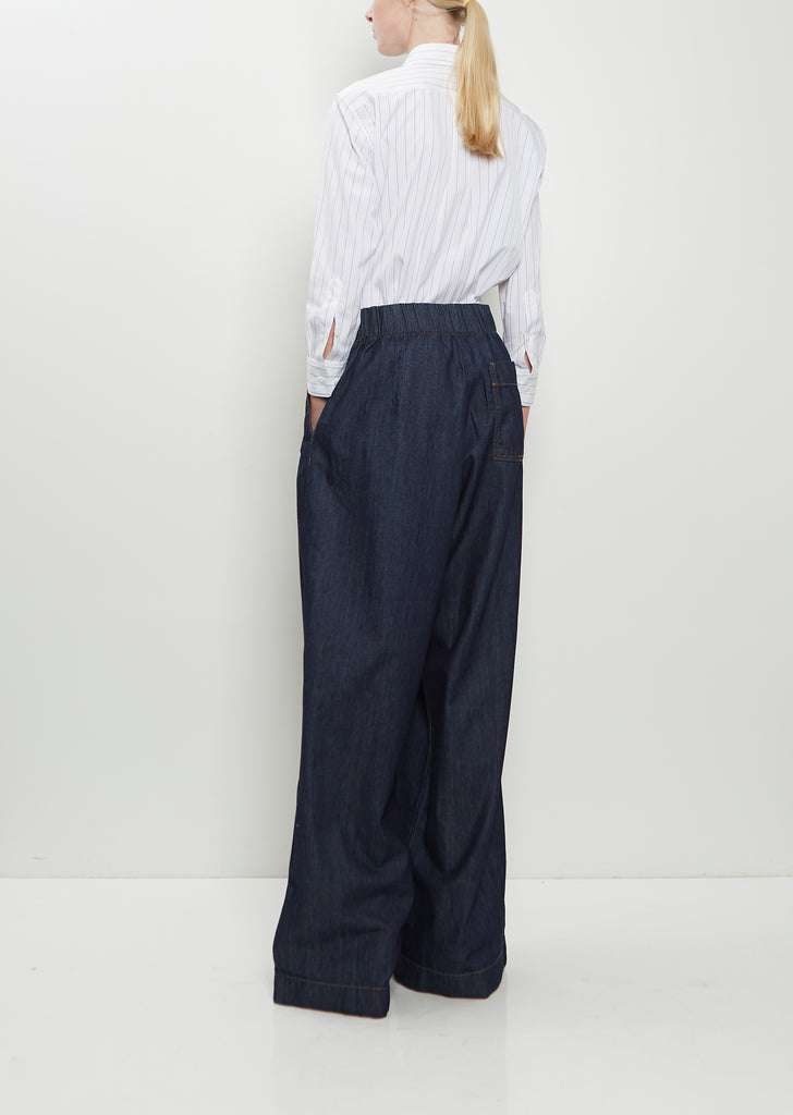 Pila Cotton Denim Pants