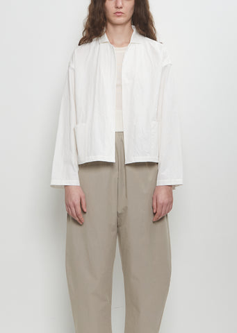 Cotton Open Jacket
