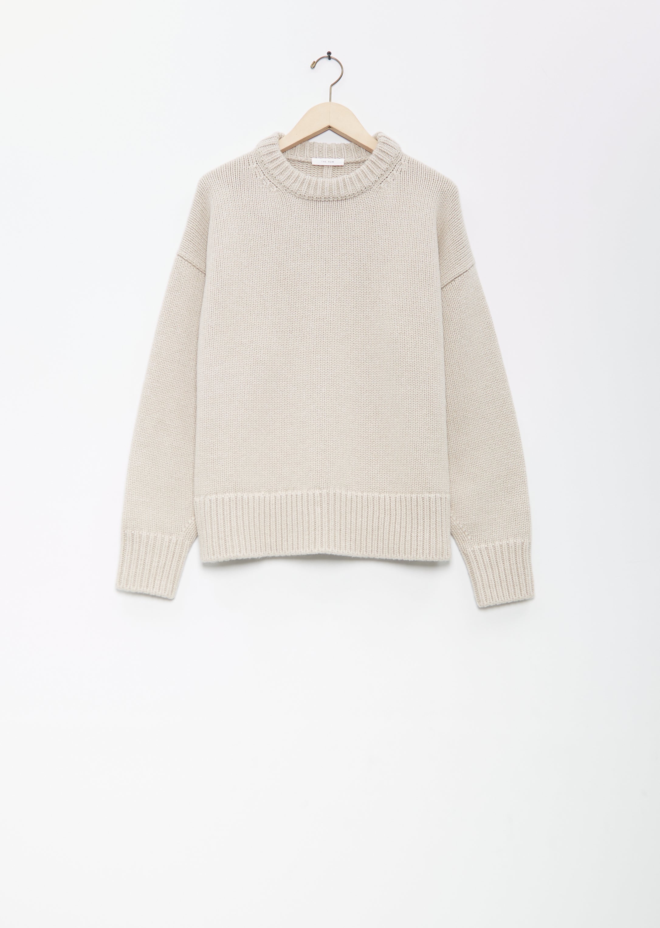 Wool Cashmere Ophelia Sweater — Sand – La Garçonne