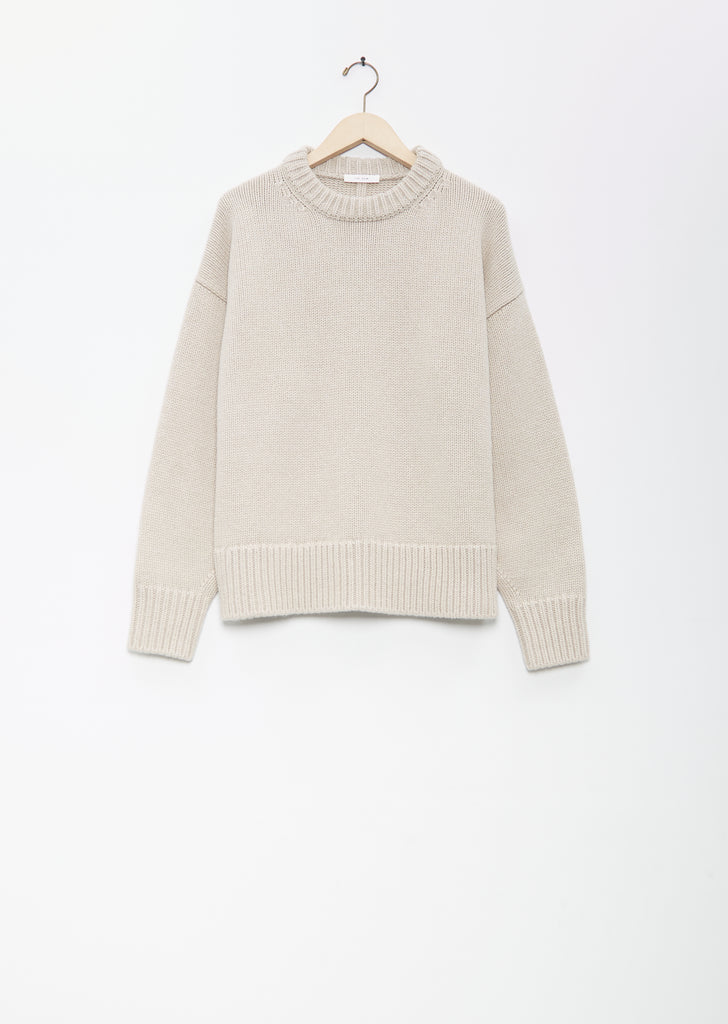 Wool Cashmere Ophelia Sweater — Sand