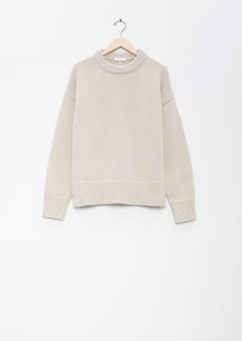 Wool Cashmere Ophelia Sweater — Sand