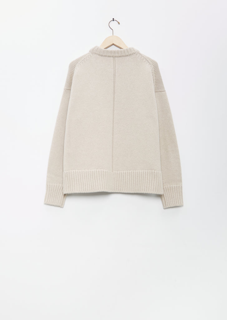 Wool Cashmere Ophelia Sweater — Sand