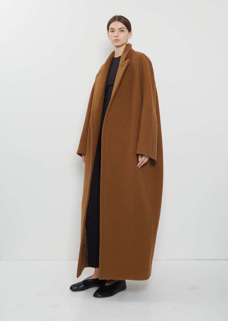 Yves Wool Cocoon Coat