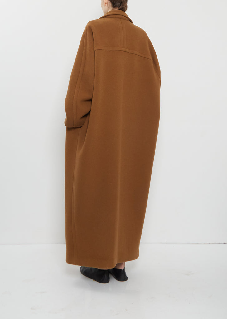 Yves Wool Cocoon Coat