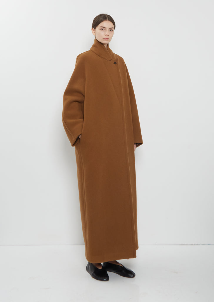 Yves Wool Cocoon Coat