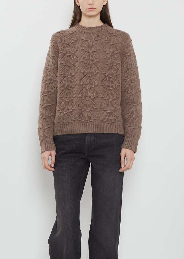 Clyde Cashmere Crochet Sweater