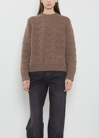 Clyde Cashmere Crochet Sweater