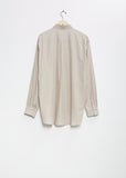 Cotton Silk Oversized Regular Collar Shirt