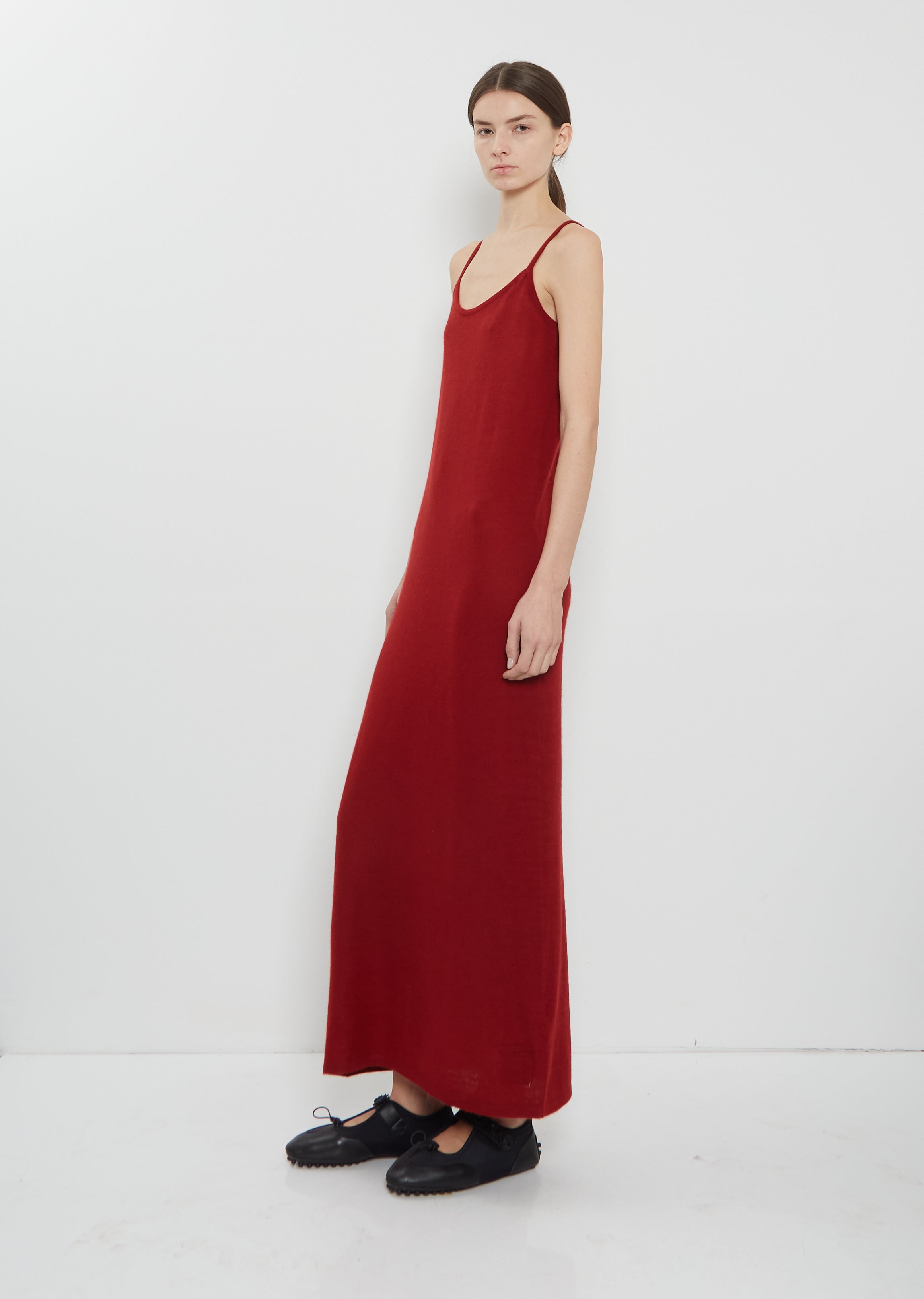 red camisole dress K-cliffs Women's One Size Seamless Cami Slip Dress Color Red, 95% Polyester 5% Spandex, Size: Plus Size-One Size