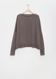 Cashmere Boat Neck Sweater — Lava