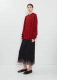 BF R-Neck Cashmere Mono Sweater