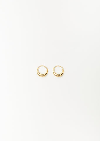 Gold Small Sigrid Hoops