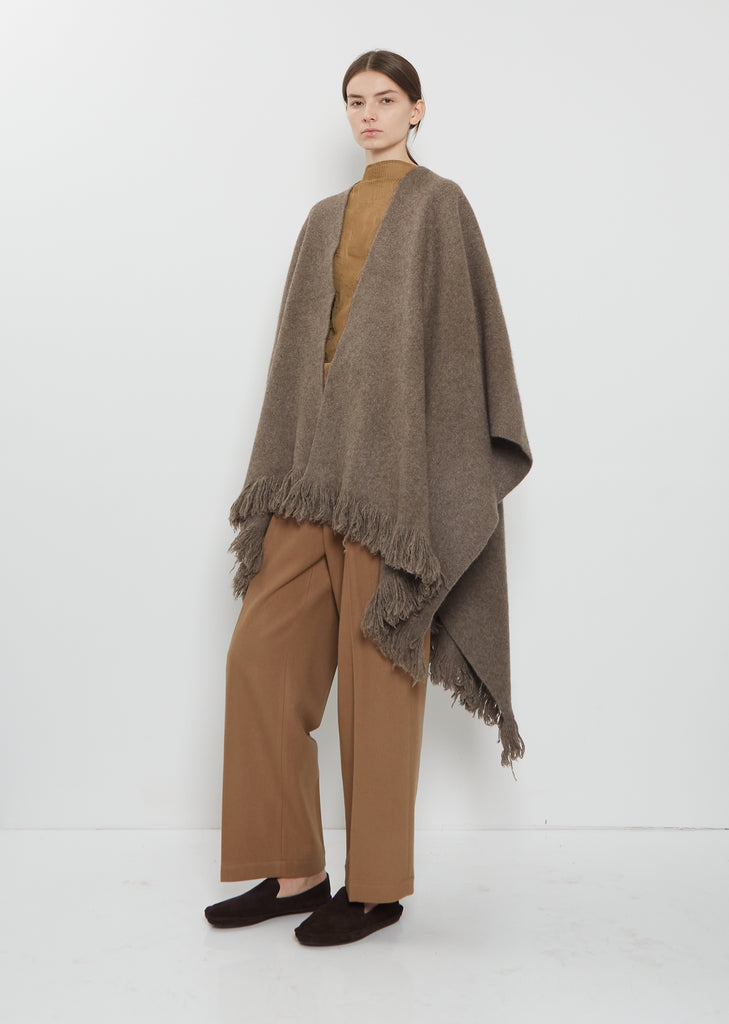 Split Cape — Natural Yak Grey