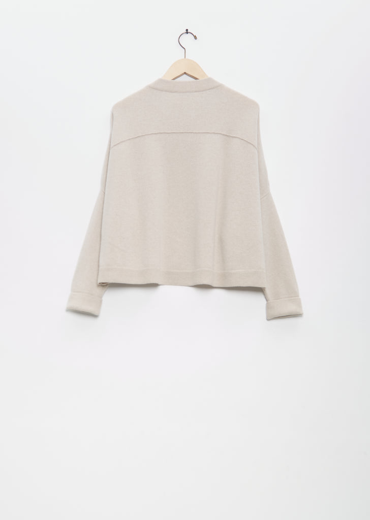 Cashmere Chunky Sweater — Natural