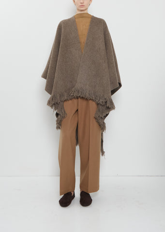 Split Cape — Natural Yak Grey